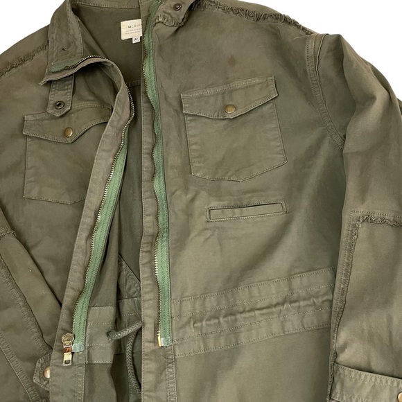 McGuire Denim Army Green Jacket Medium - Picture 8 of 14